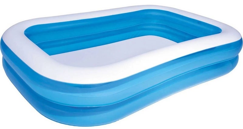 Bestway Rectangular Inflatable Family Pool (201 x 150 x 51 cm) - Image 1